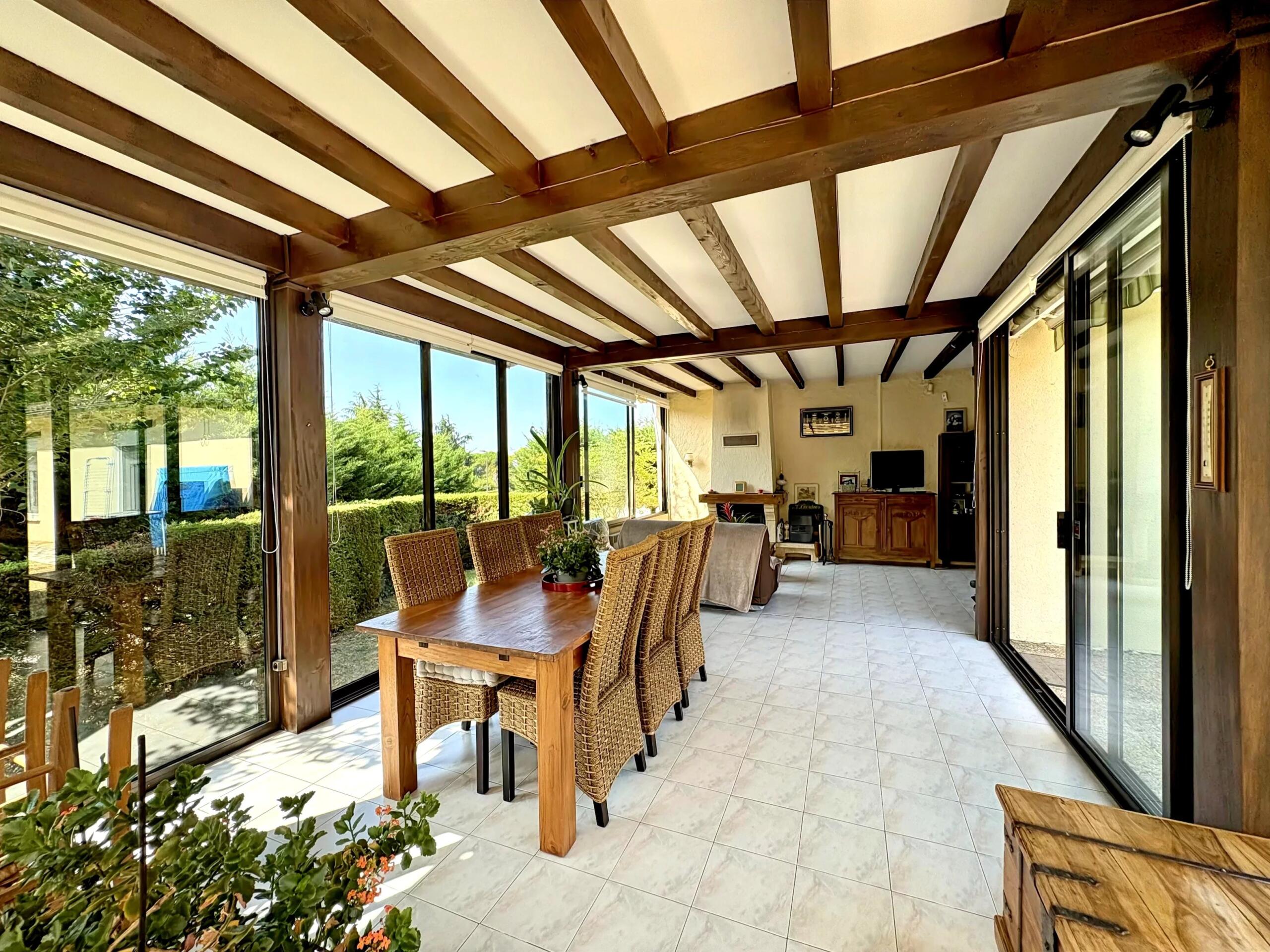 Light-Filled Conservatory at the Heart of a Family Home, Aquitaine – France – BVI82009