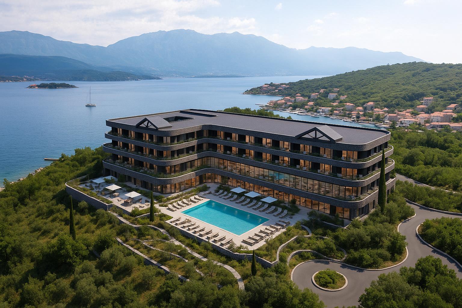 Waterfront Land with Porto Montenegro View – 16,574m² Gem, Montenegro – MRENB93