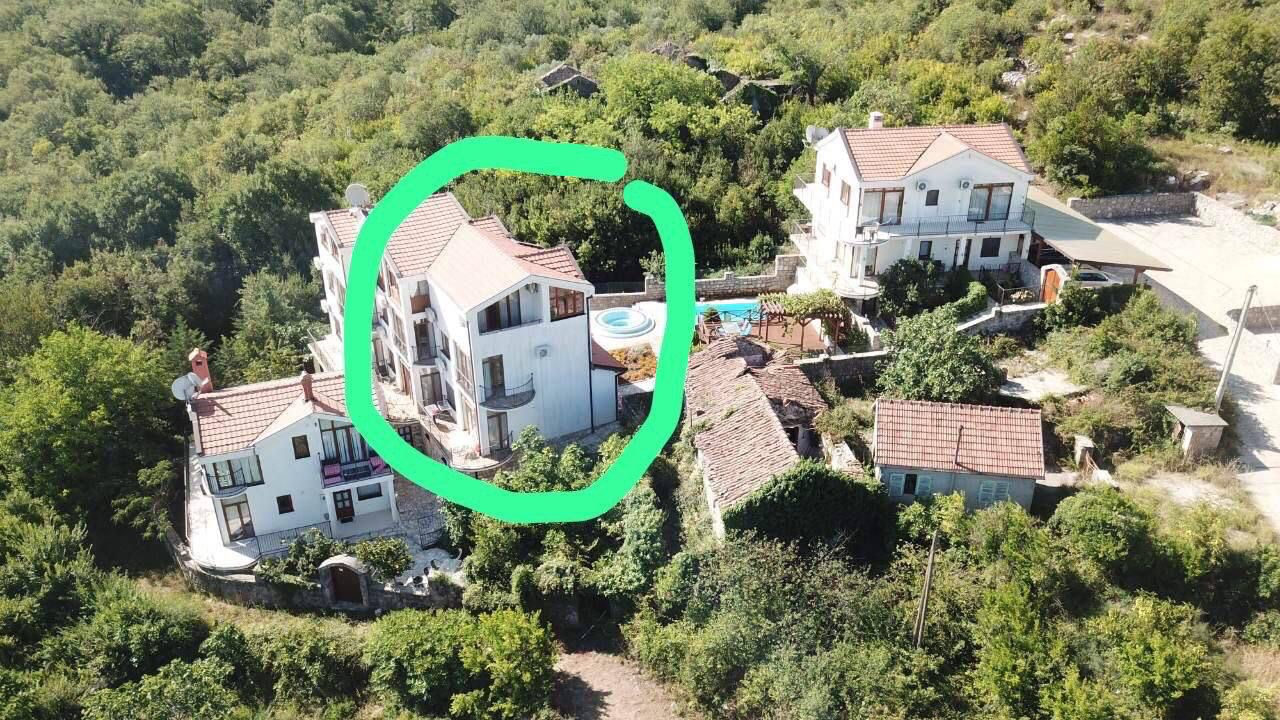 Townhouse with Sea View in Vranovici – 140m², Pool, Sauna, Montenegro – MREMON-01