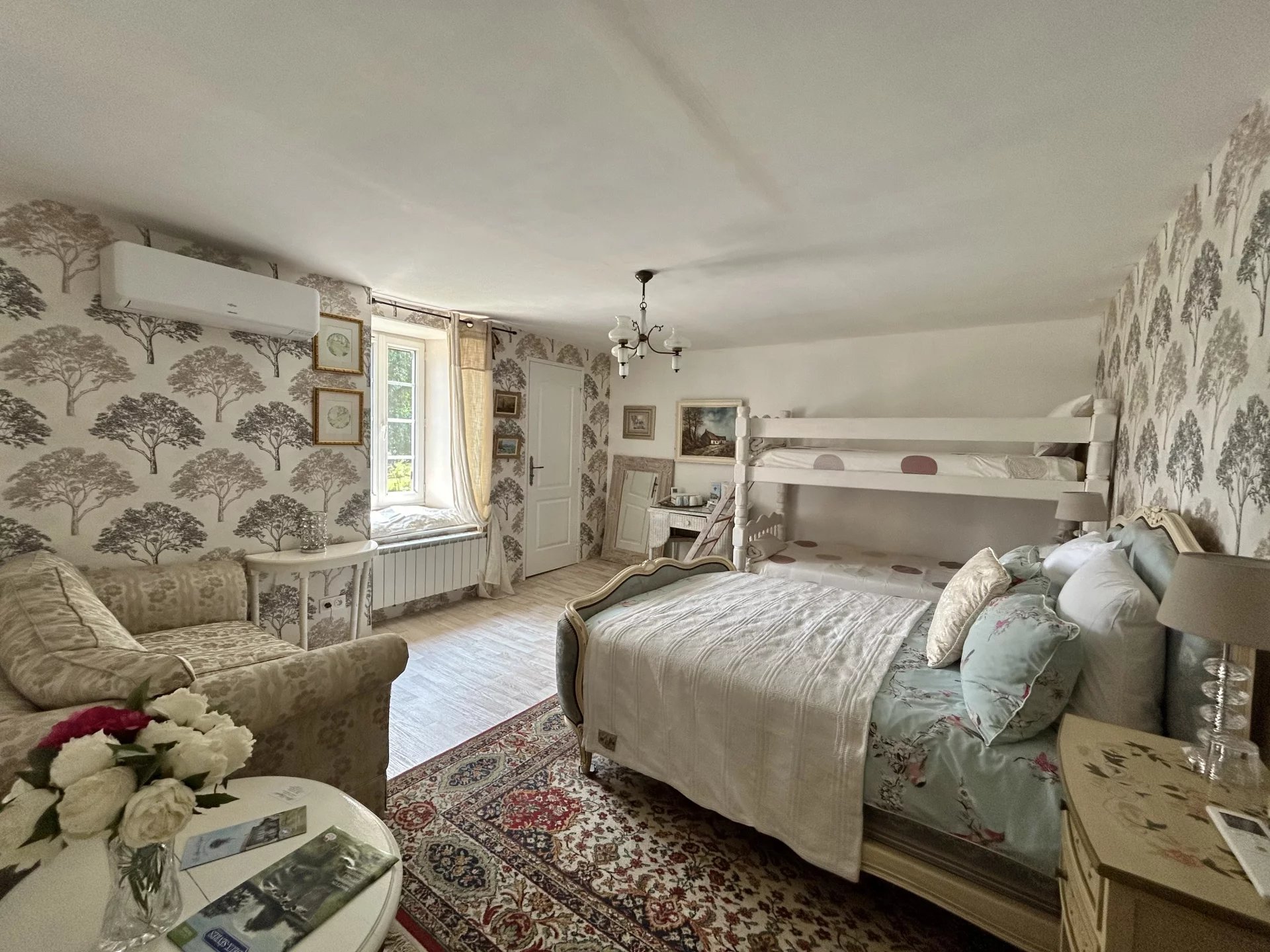 Charming 4/5-Bedroom Detached Farmhouse with 3 Hectares and Gîte Potential, Poitou-Charentes – France – BVI81689