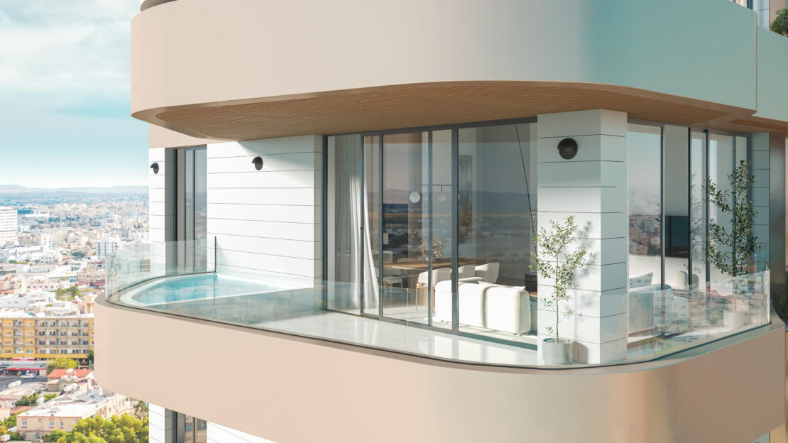 Skyline Residence – 3 Bedroom Apartment close to Larnaca Marina, Cyprus