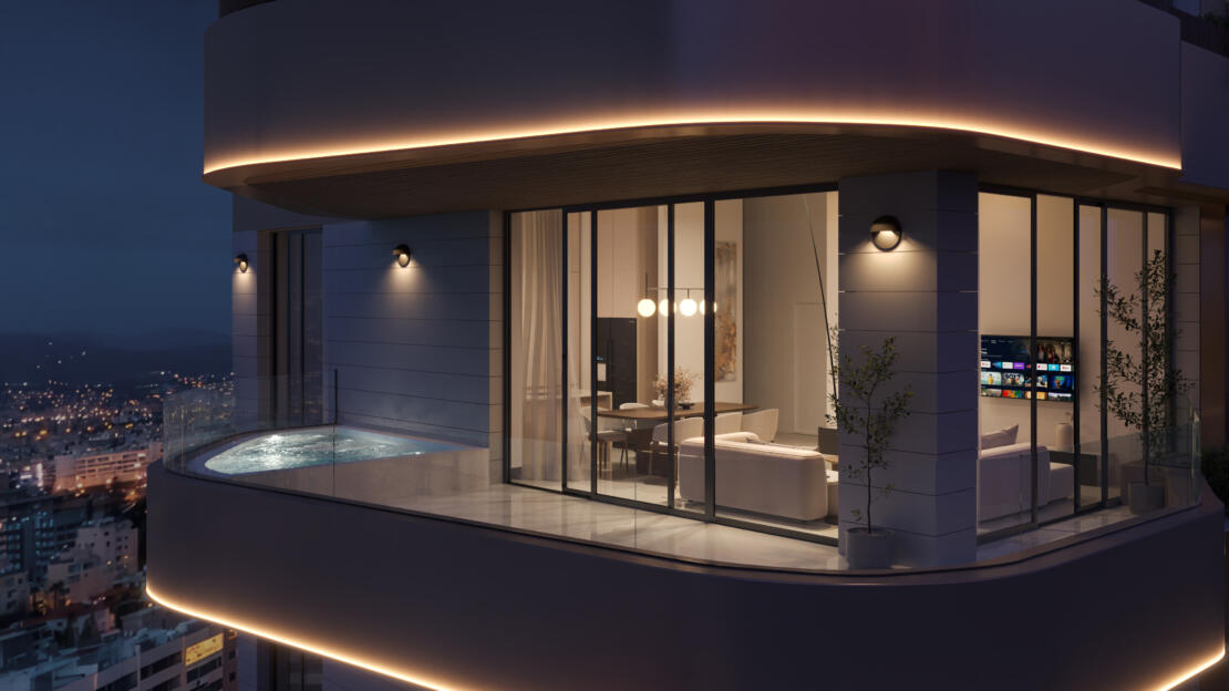 Skyline Residence – 3 Bedroom Apartment close to Larnaca Marina, Cyprus