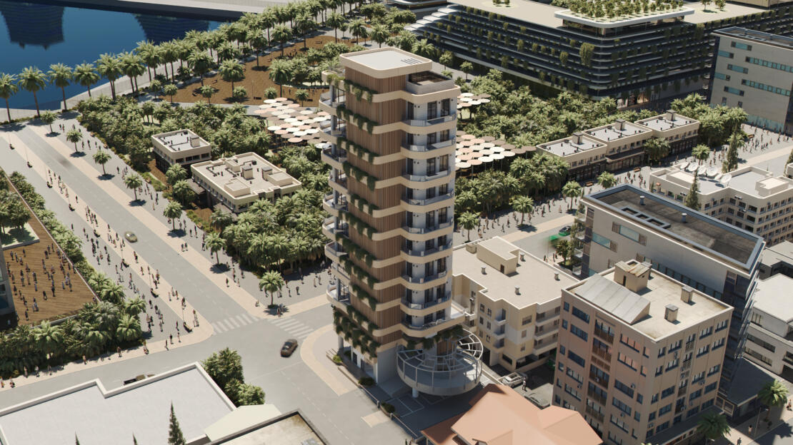 Skyline Residence – 3 Bedroom Apartment close to Larnaca Marina, Cyprus