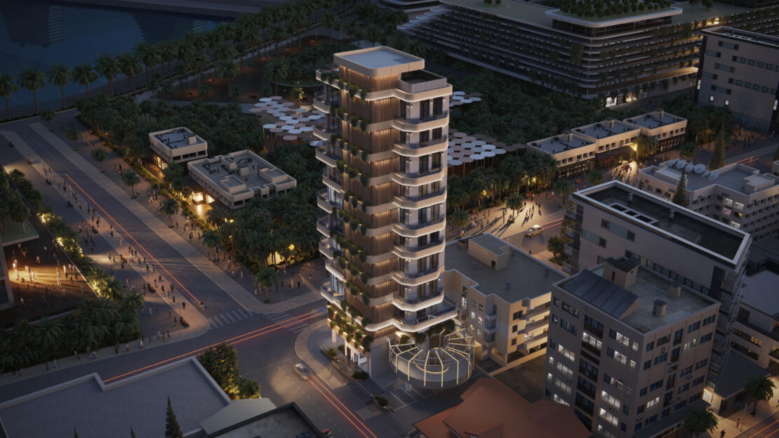 Skyline Residence – 3 Bedroom Apartment close to Larnaca Marina, Cyprus