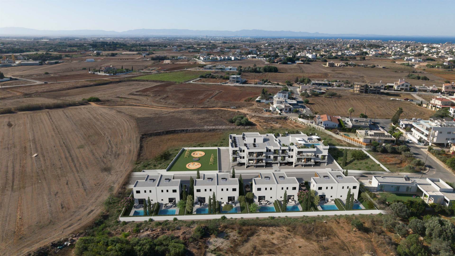 3 bedroom Semi-Detached in Deryneia, Famagusta, Cyprus – PvD103dp