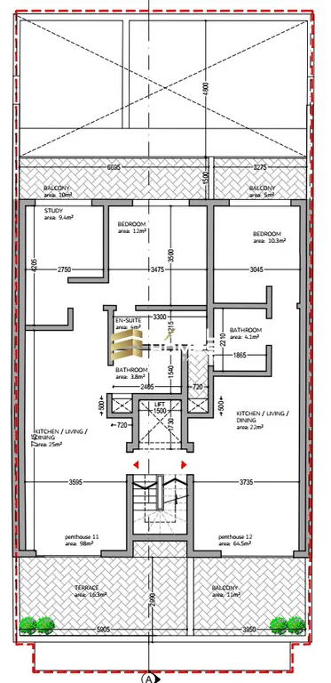1 bedroom Penthouse in San Gwann, Malta – 63696