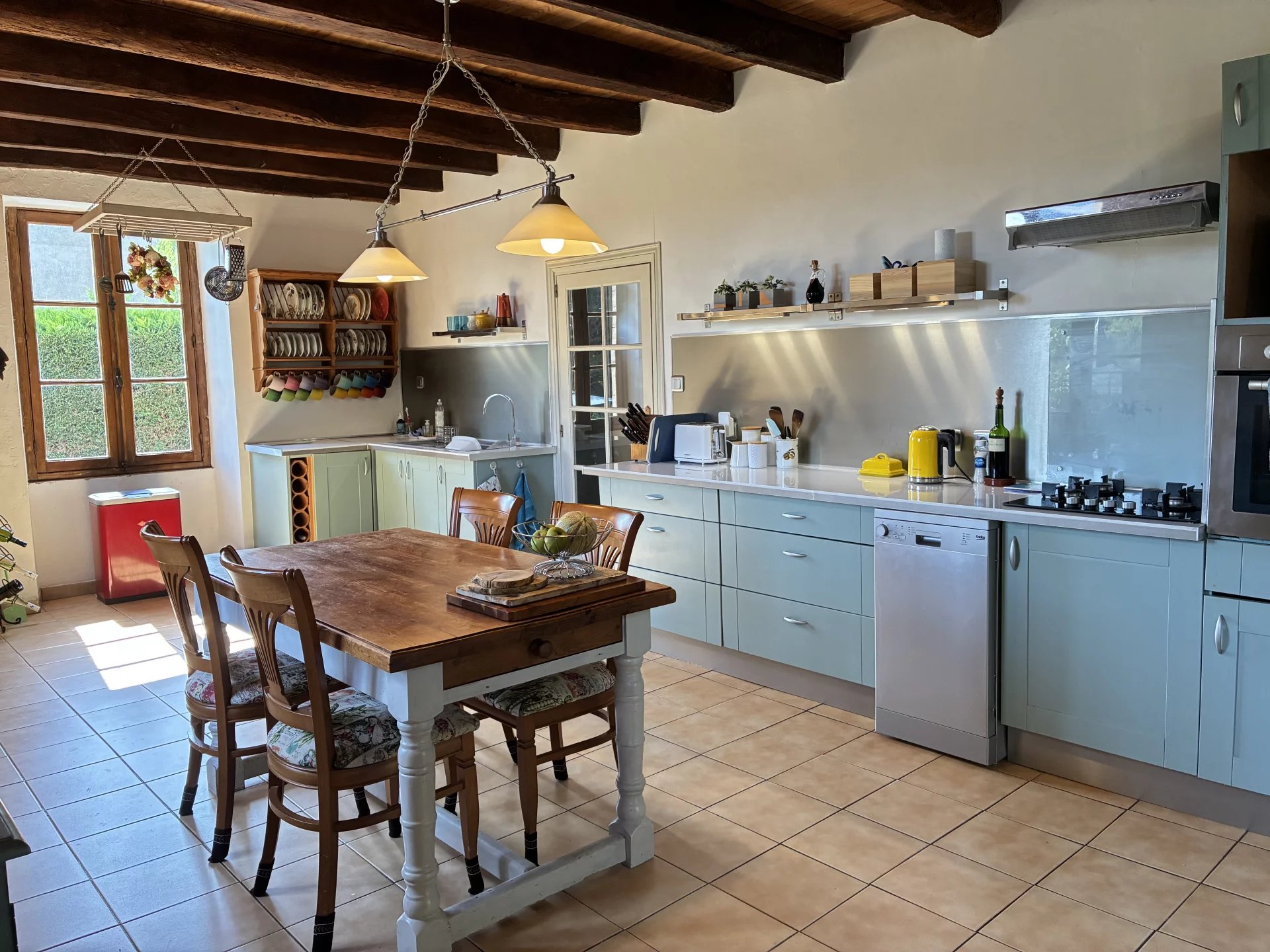 Large renovated village house with beautiful views and a pool!, Poitou-Charentes – France – BVI82443