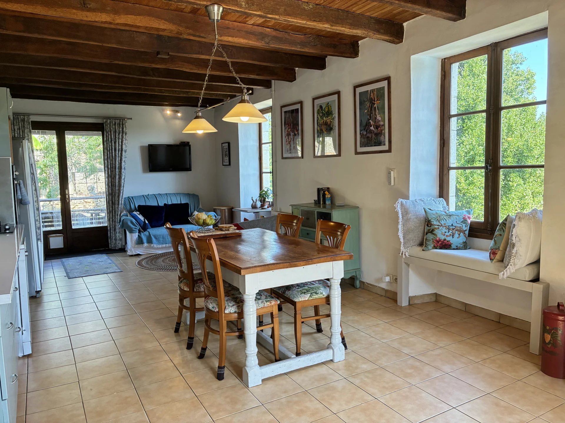 Large renovated village house with beautiful views and a pool!, Poitou-Charentes – France – BVI82443