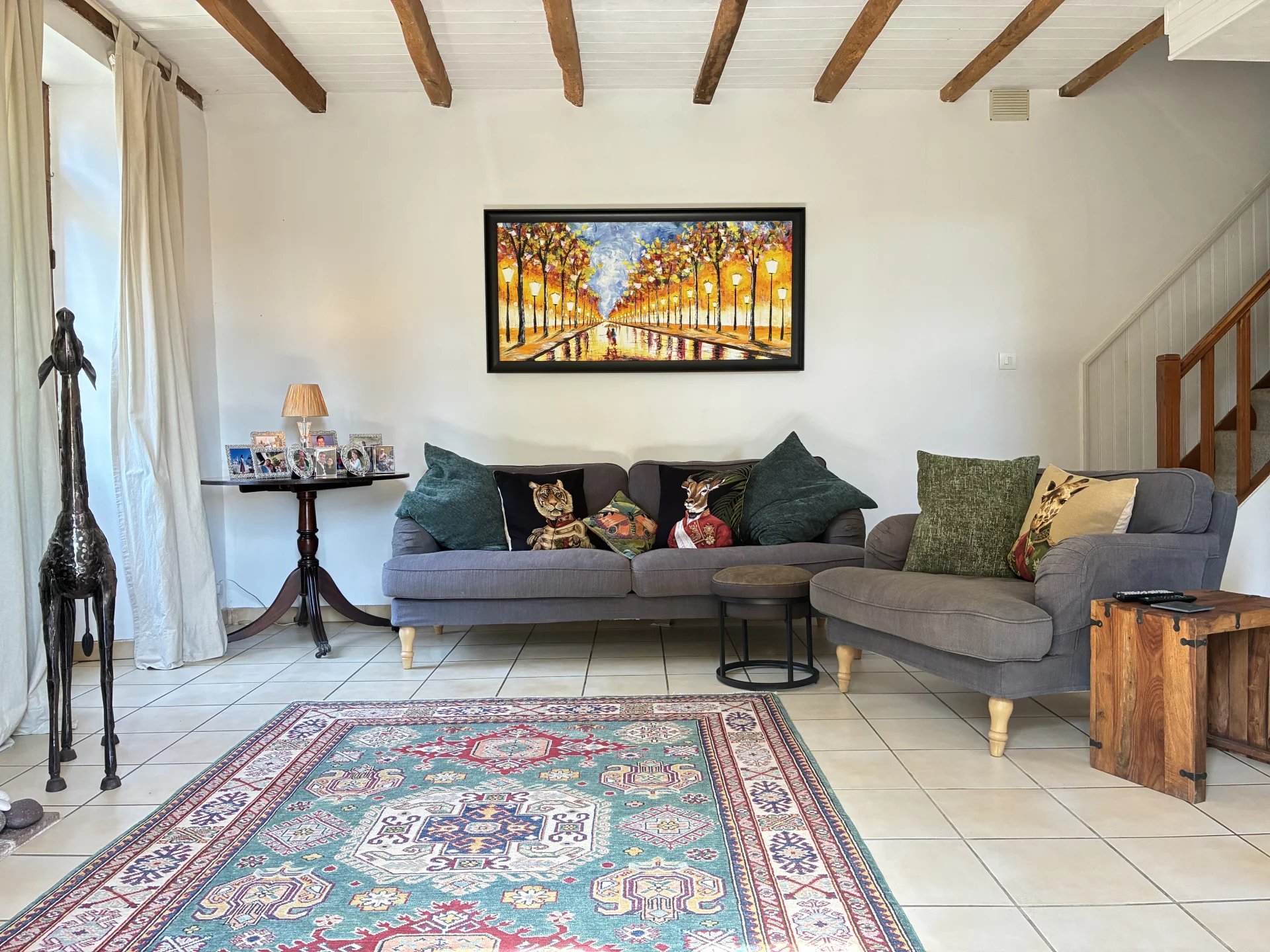 Large renovated village house with beautiful views and a pool!, Poitou-Charentes – France – BVI82443