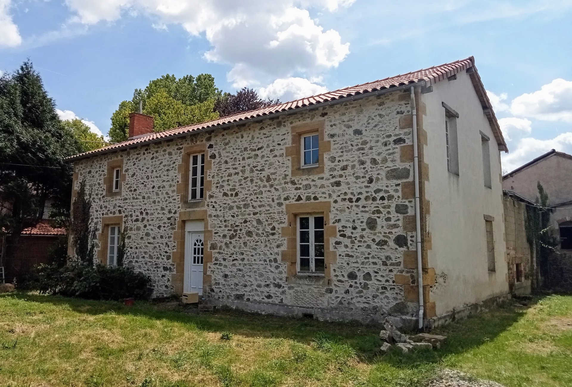 Substantial Country Home with Land and Outbuildings – Ideal for Equestrian or Smallholding Use, Poitou-Charentes – France – BVI82262