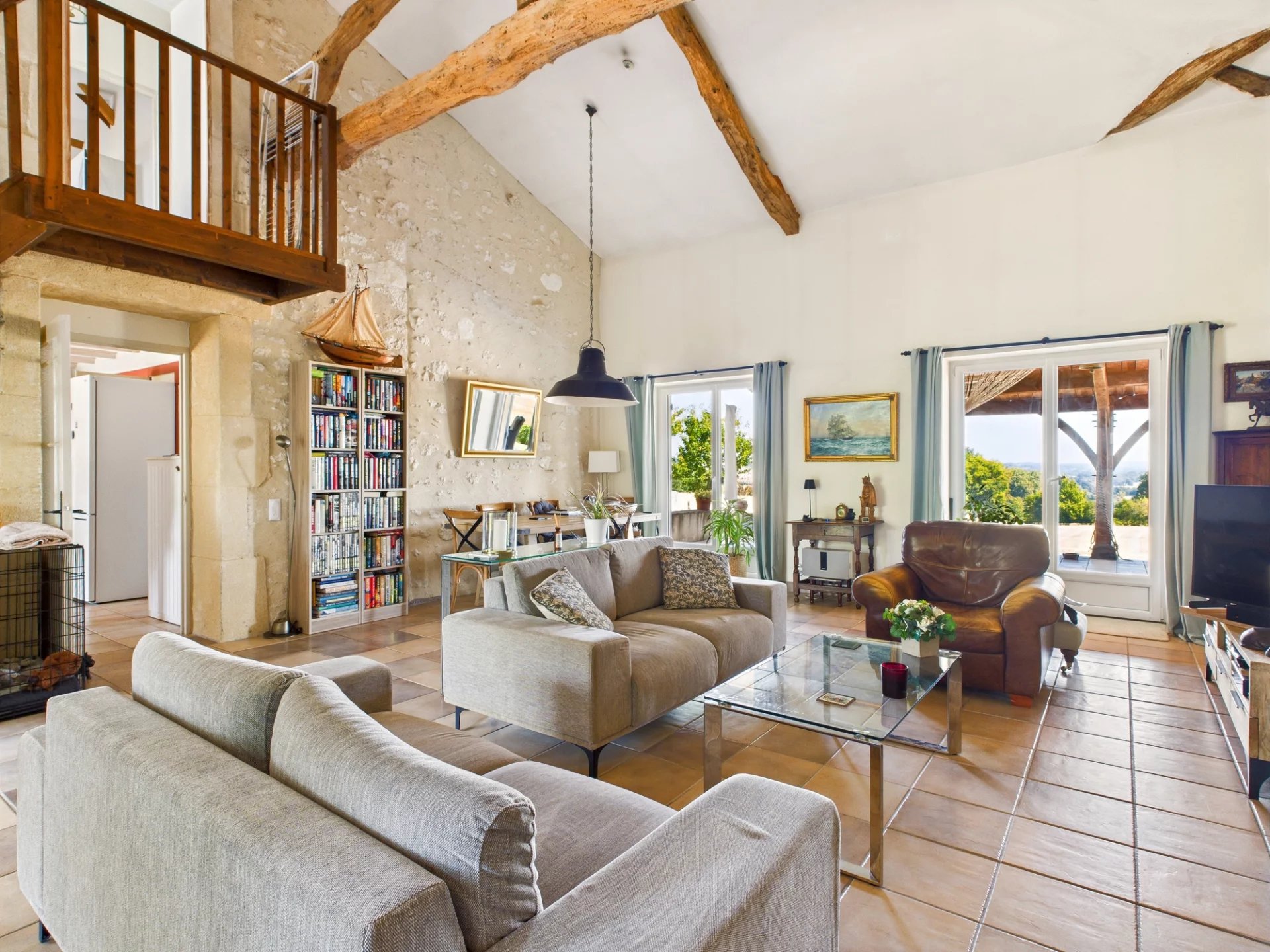 Lovely Stone property with views and close to a bastide town, Aquitaine – France – BVI82174