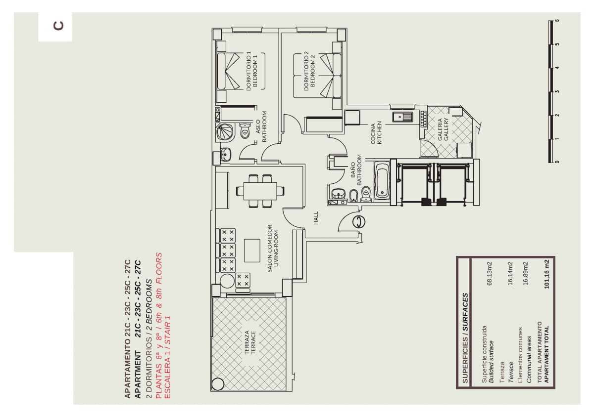 2 bedroom Apartment in Calpe, Alicante, Spain – FCJETJV-692039