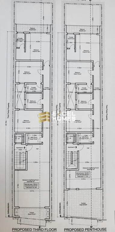 3 bedroom Penthouse in Bahrija, Malta – 63946
