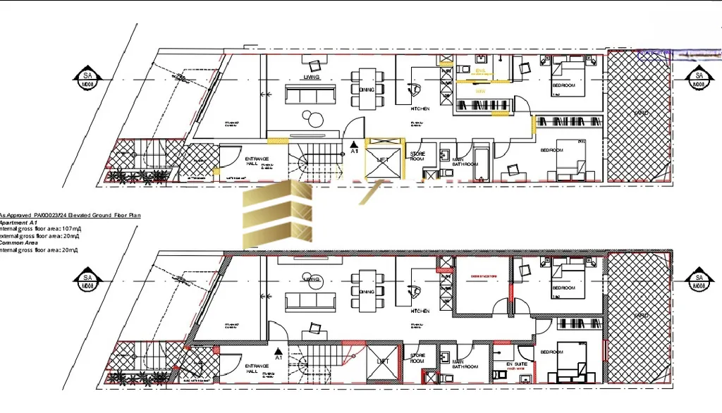 3 bedroom Apartment in Fgura, Malta – 63936