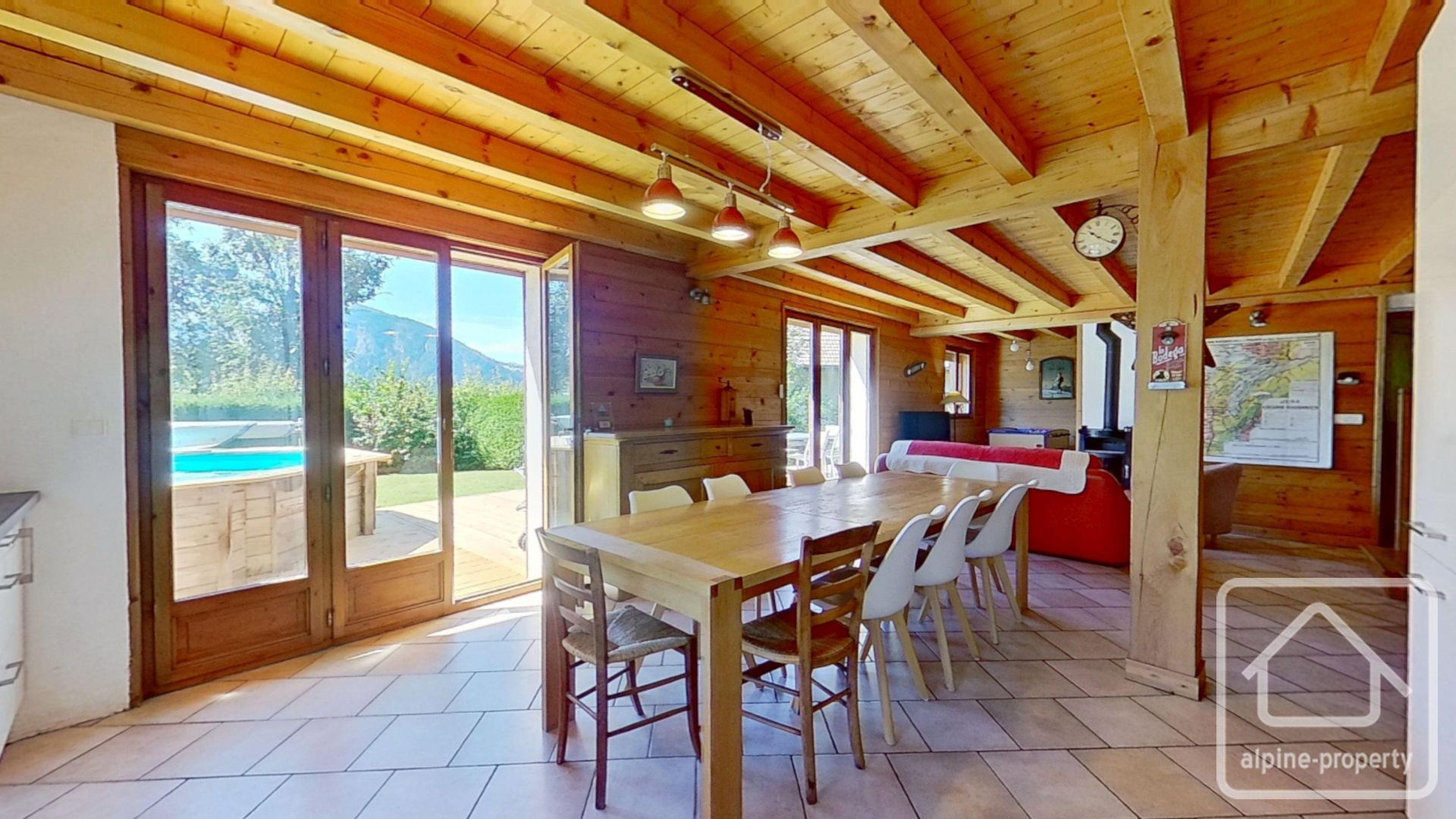 Chalet With 4 Bedrooms, An Independent Studio, 2 Bathrooms, A Swimming Pool, And A Double Garage. – CHALETDUPONTE