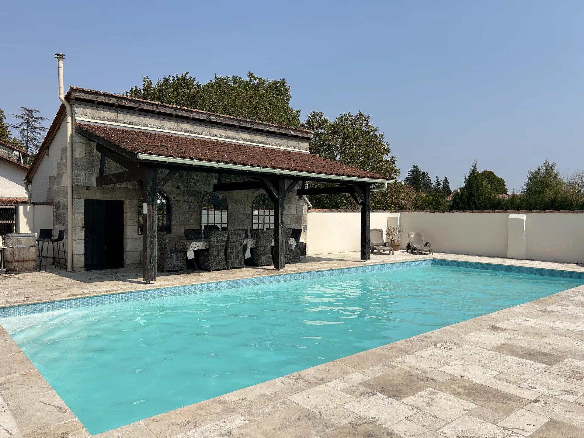 Spacious 6 bed, 5 bath detached residence with pool, Poitou-Charentes – France – BVI81930