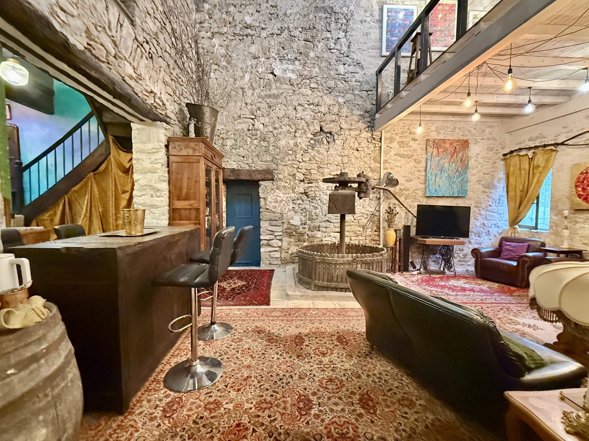 COUIZA Substantial historic wine maker’s property with garage and terraces, Languedoc-Roussillon – France – BVI82559