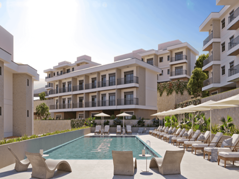 Scenic View One bedroom Apartments in Akbuk – TC1913