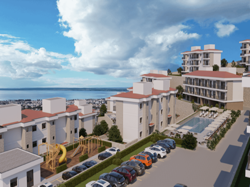 Scenic View One bedroom Apartments in Akbuk – TC1913