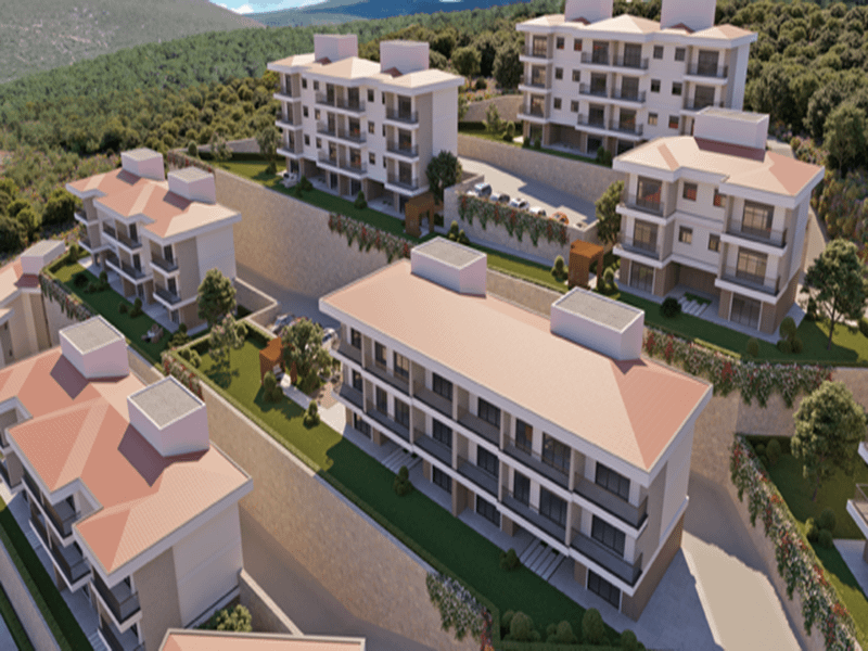 Scenic View One bedroom Apartments in Akbuk – TC1913