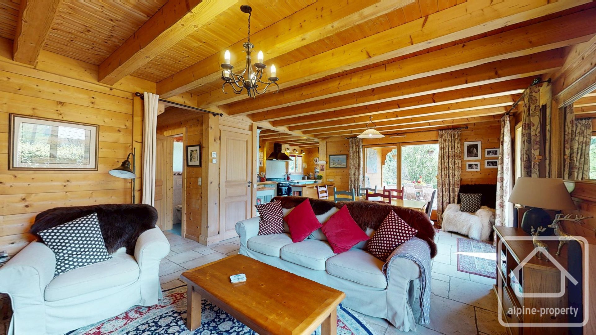A Pretty, Modern Chalet In A Sunny Location With Beautiful Gardens. – CHALETLEGRANDDUC