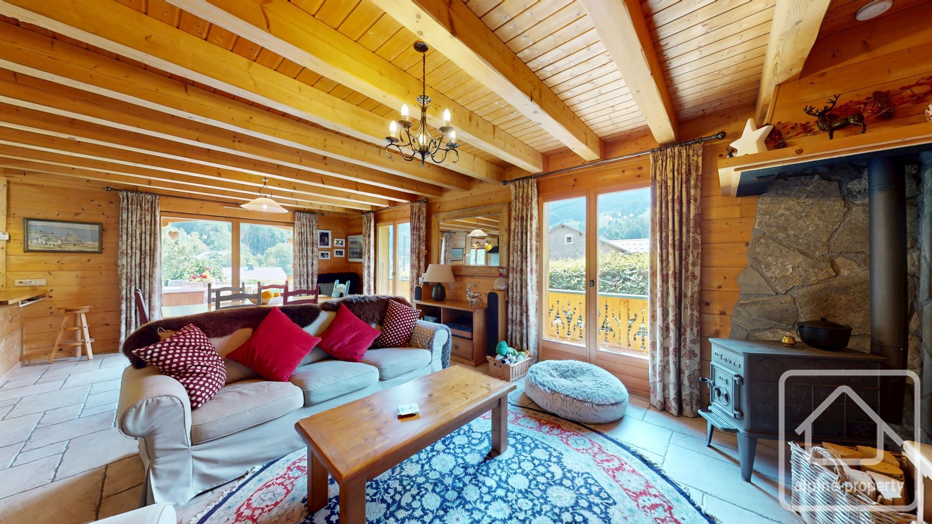 A Pretty, Modern Chalet In A Sunny Location With Beautiful Gardens. – CHALETLEGRANDDUC