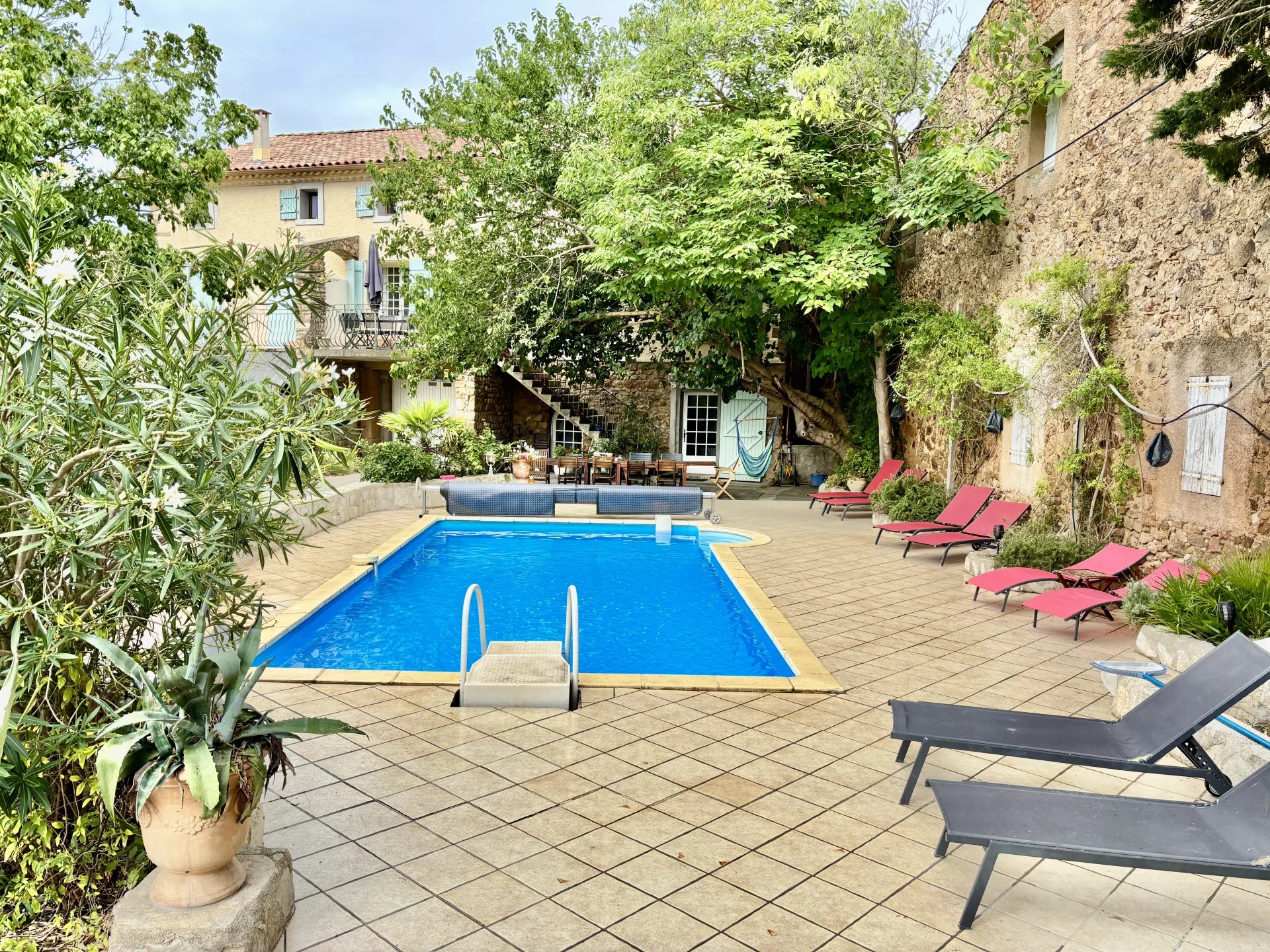Charming renovated stone house with pool and scenic views, Languedoc-Roussillon – France – BVI82399