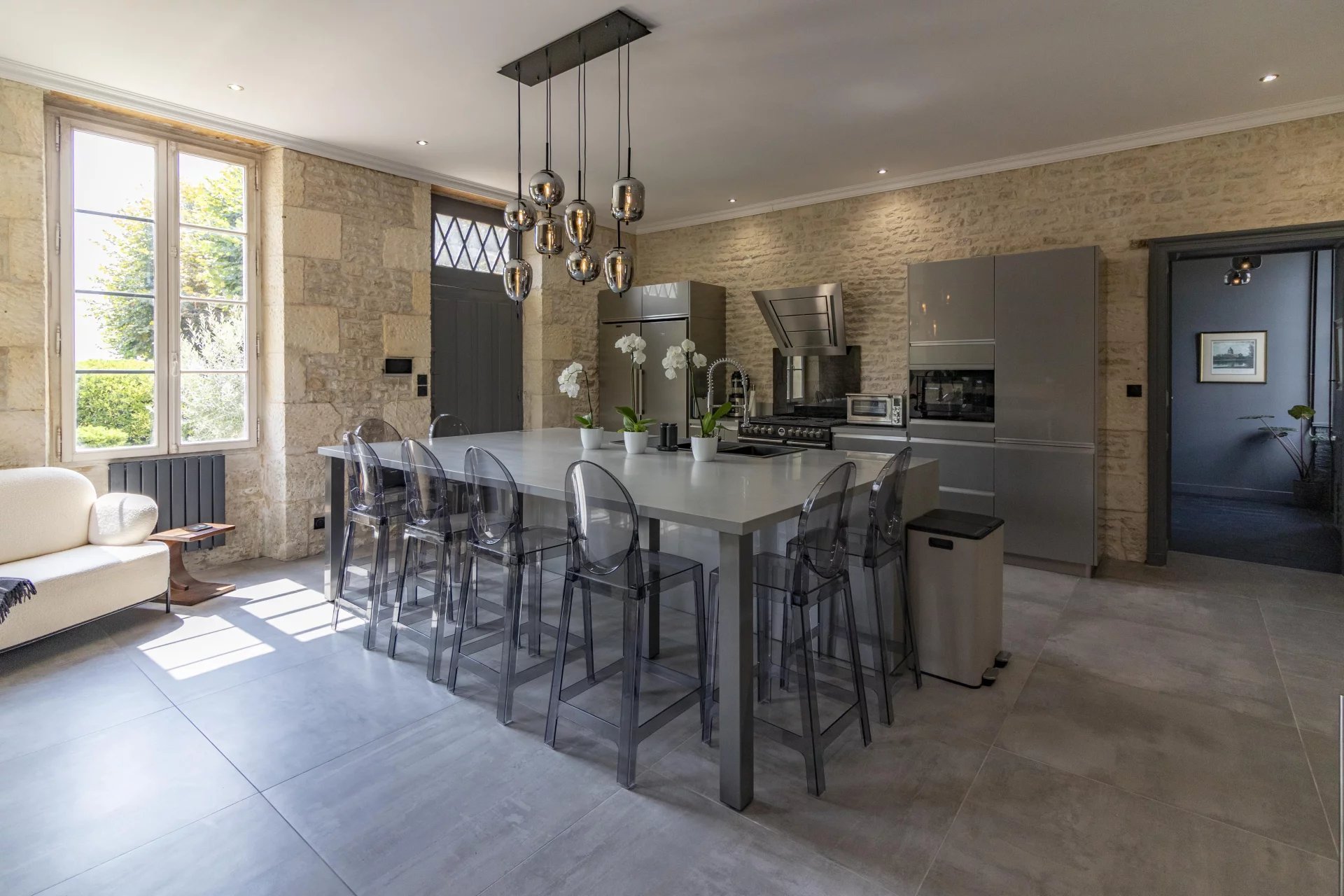 Elegant Château with Guest Wing, Pool and Gardens Near St Jean d’Angély, Poitou-Charentes – France – BVI82696