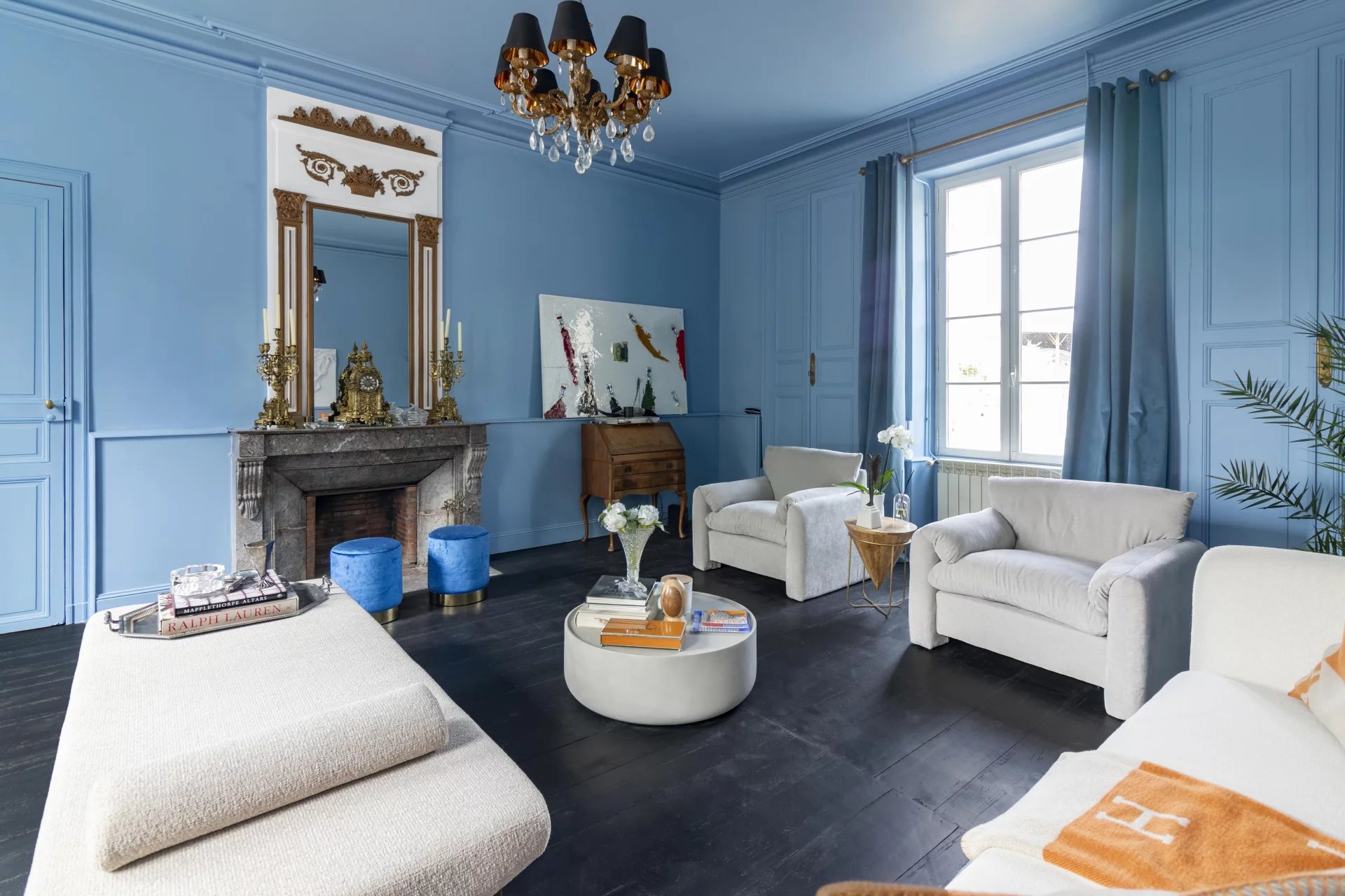 Elegant Château with Guest Wing, Pool and Gardens Near St Jean d’Angély, Poitou-Charentes – France – BVI82696