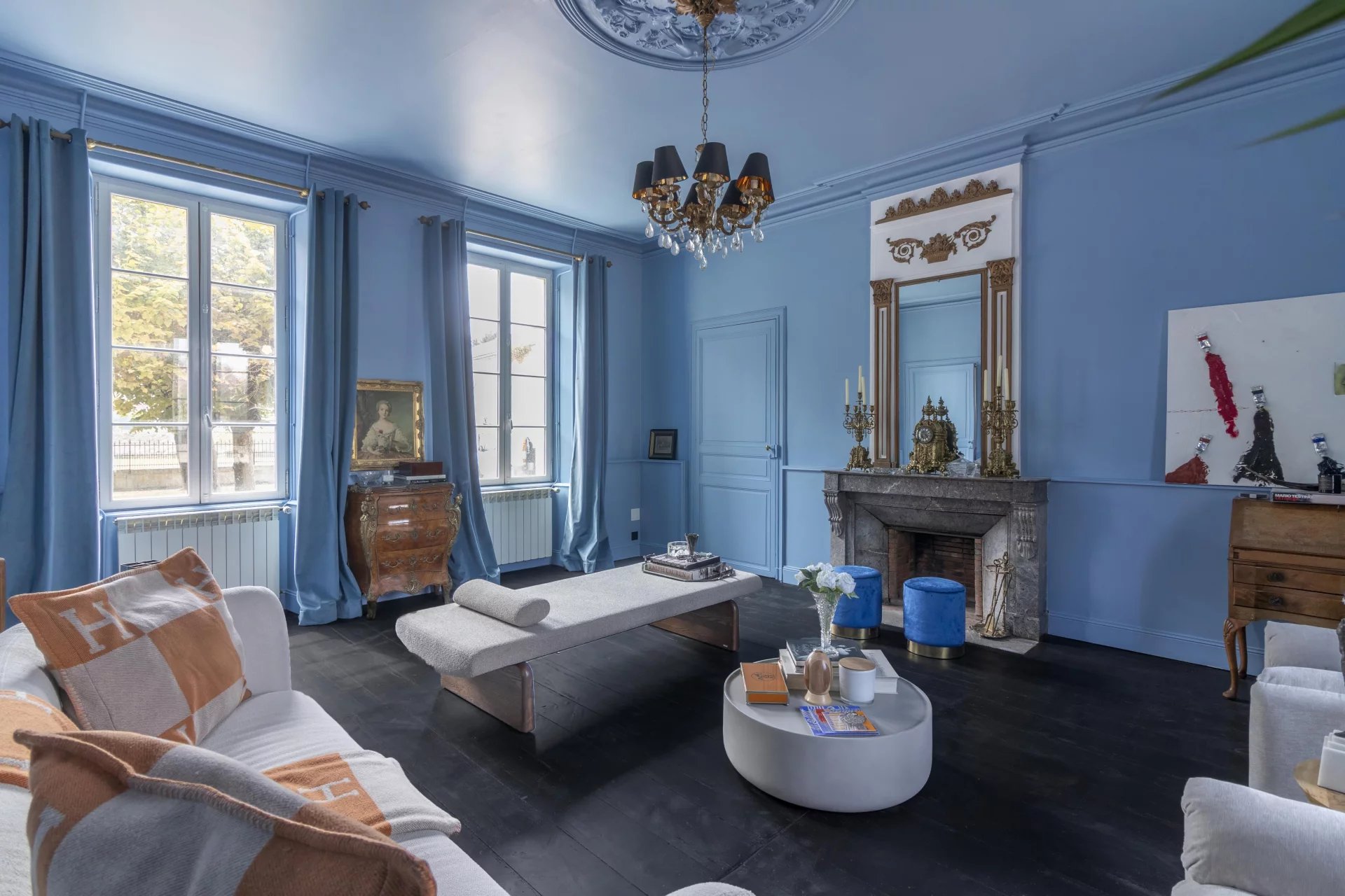 Elegant Château with Guest Wing, Pool and Gardens Near St Jean d’Angély, Poitou-Charentes – France – BVI82696