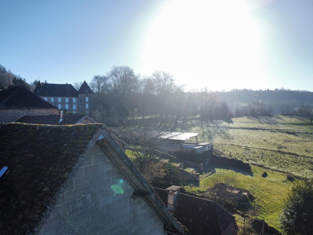 grange in Ayen, Corrèze, France