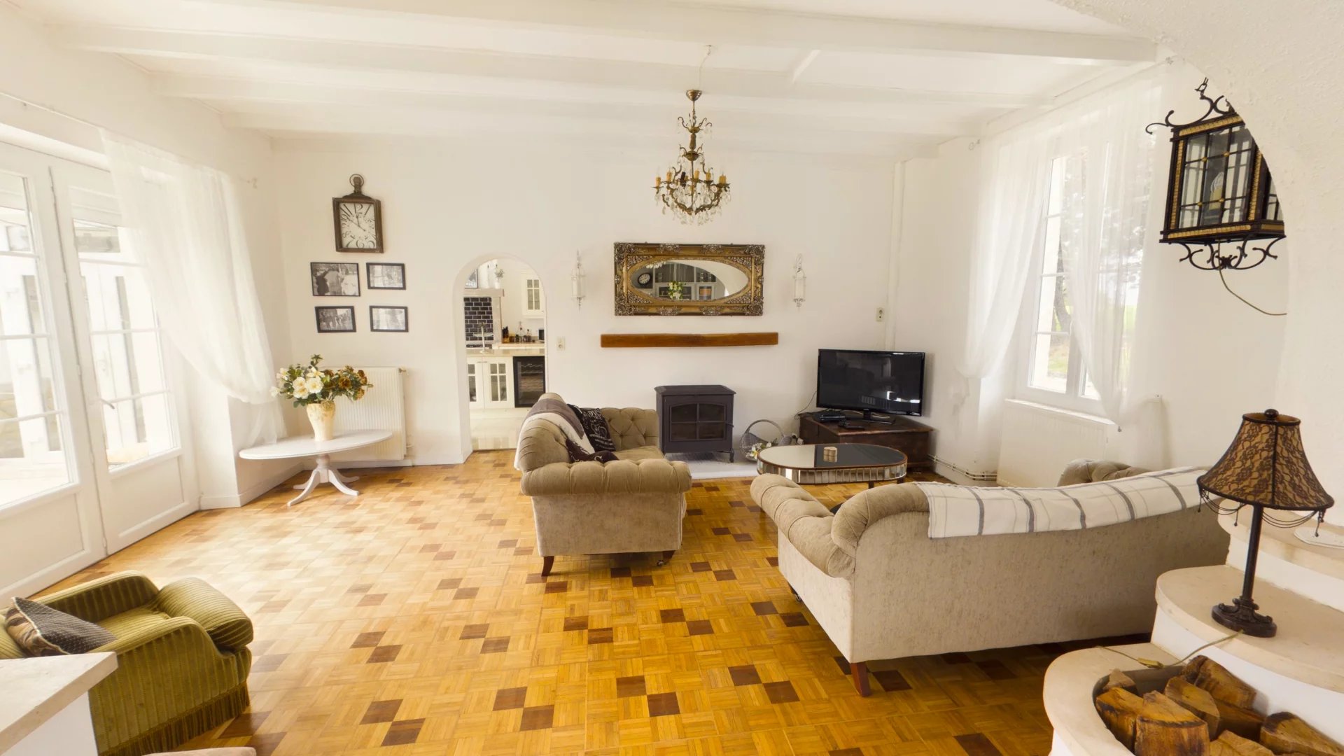 Stunning 6 bed/6 bath chateau with pool, tennis court and caretaker’s accommodation, Poitou-Charentes – France – BVI71960