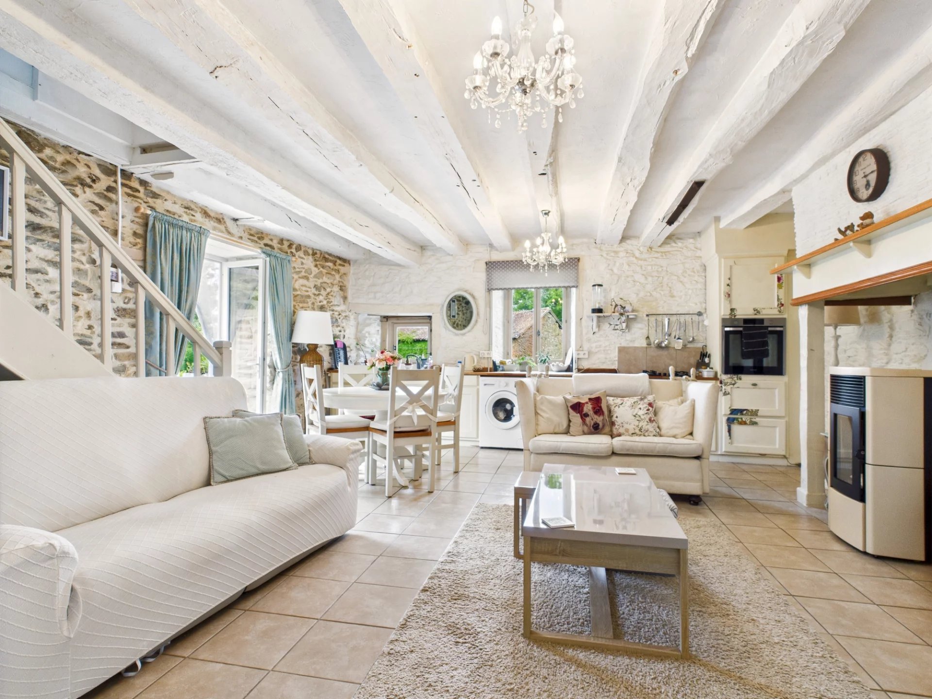 Live the Quiet Life – renovated stone home with private lake and lots of potential, Limousin – France – BVI81794