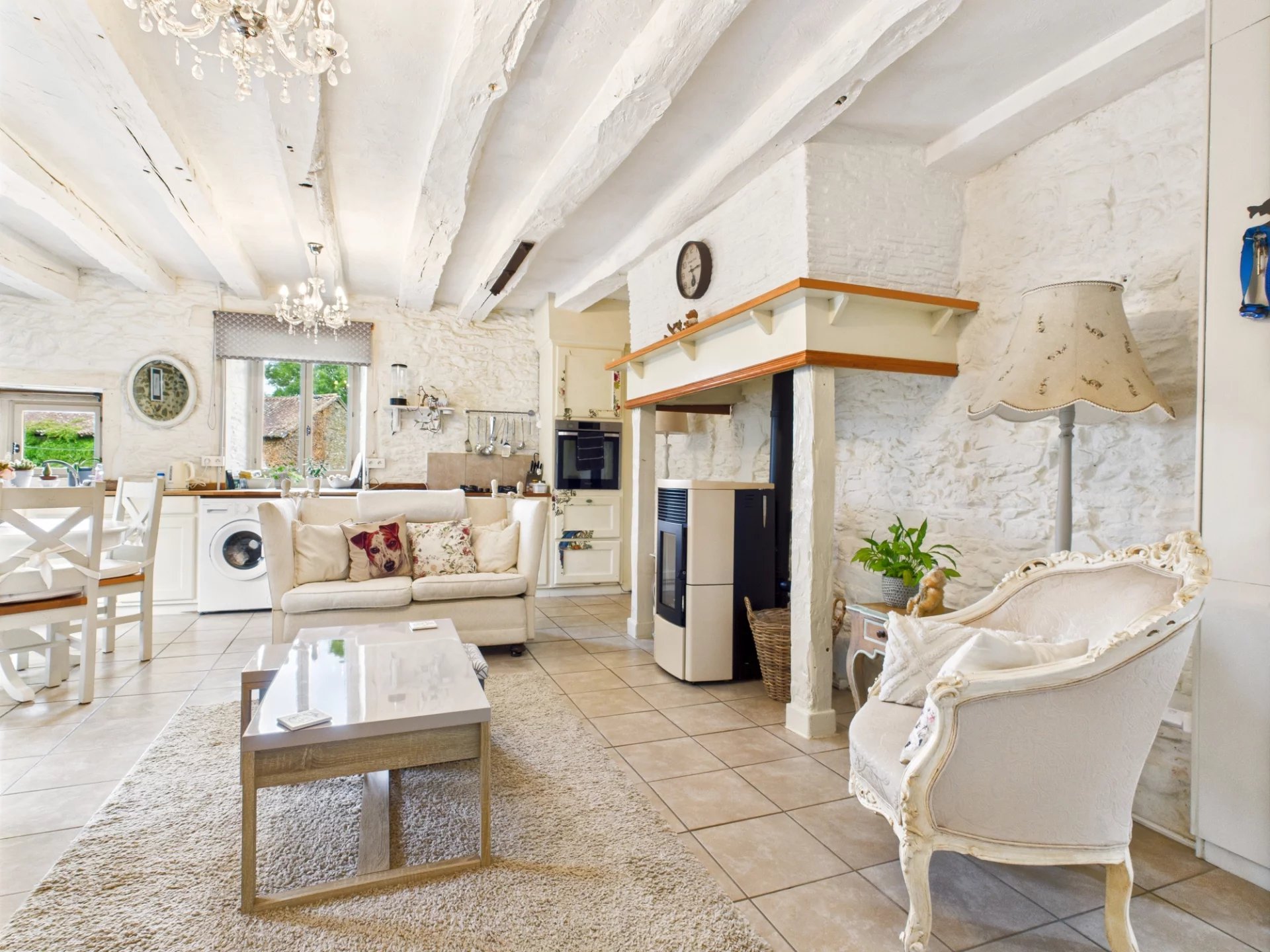 Live the Quiet Life – renovated stone home with private lake and lots of potential, Limousin – France – BVI81794