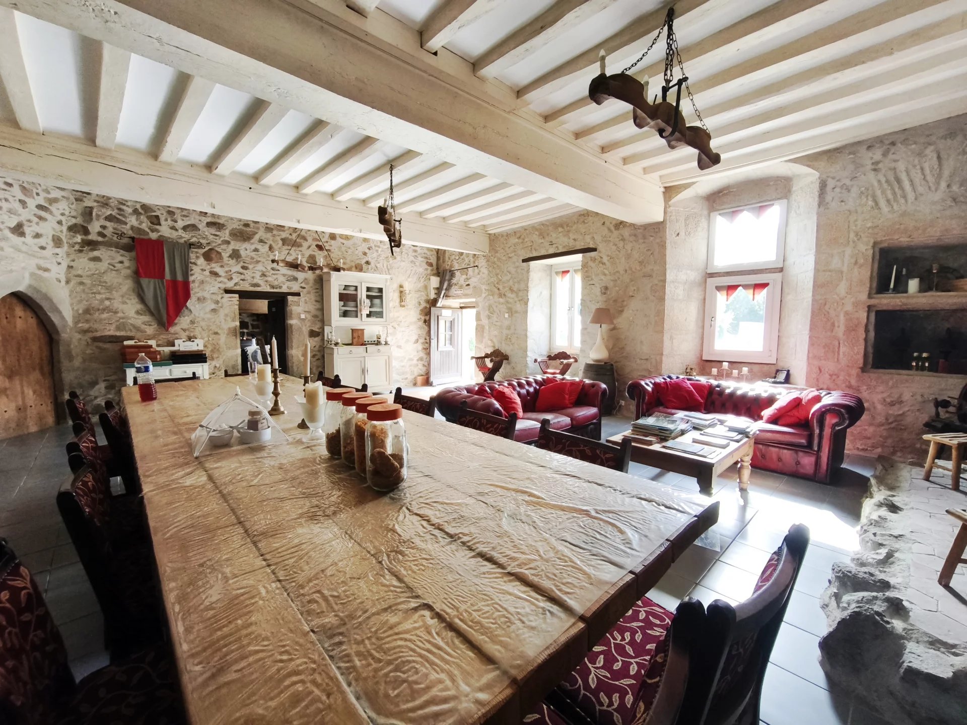 Elegant 13th-Century Country Estate with Woodland, Campsite & Outbuildings, Poitou-Charentes – France – BVI82298