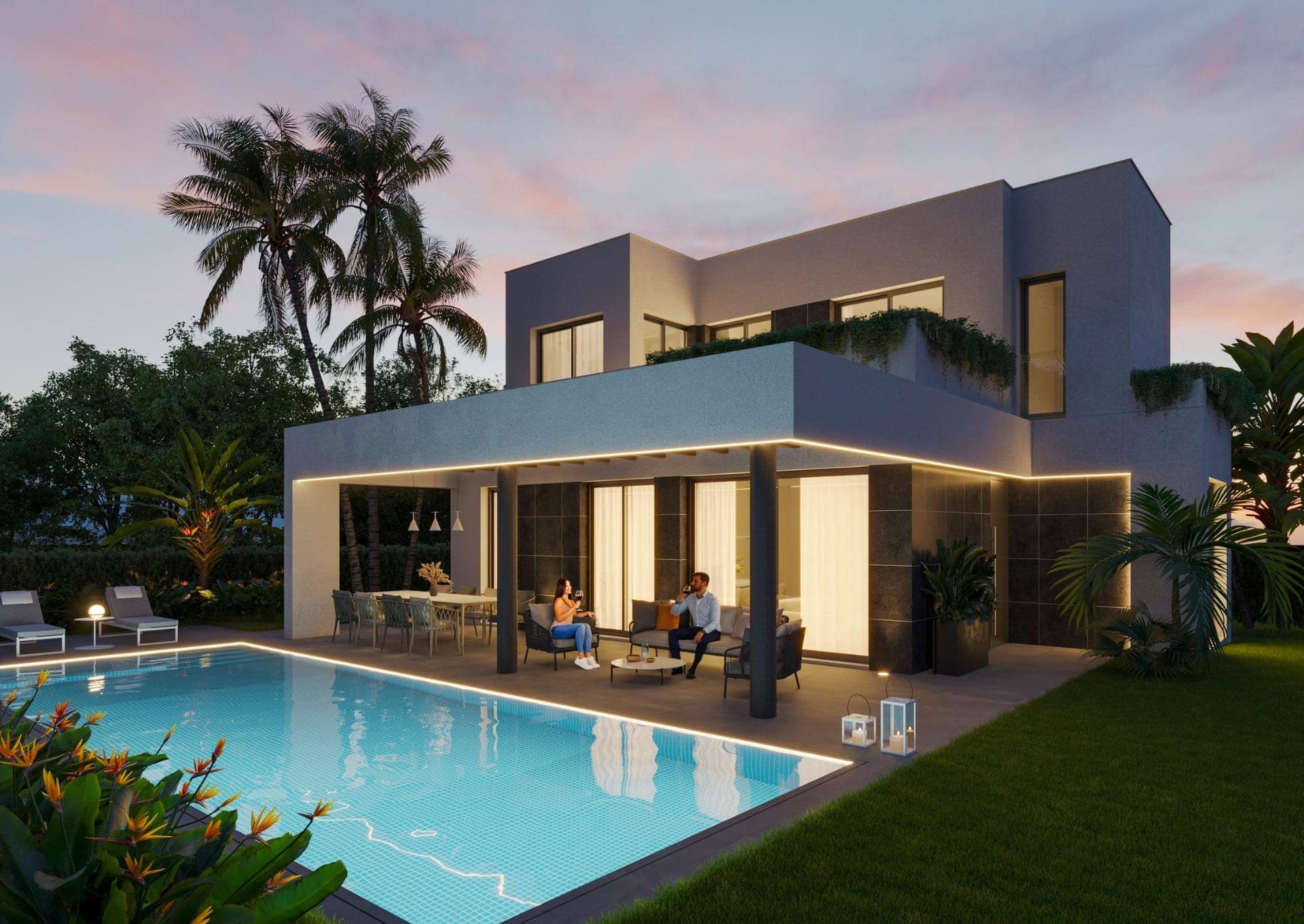 5 bedroom Villa in Finestrat, Alicante, Spain – FCN8751