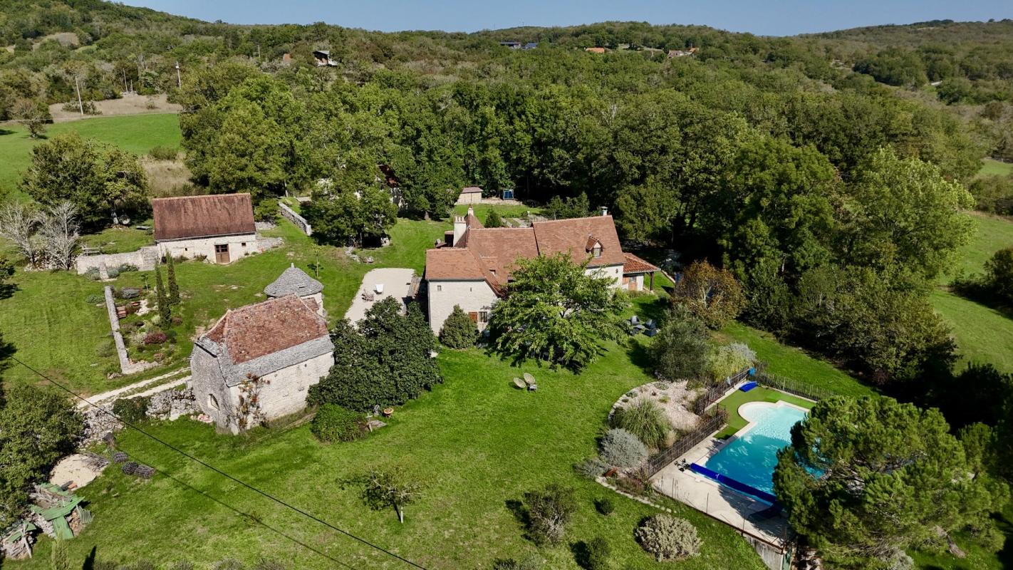 7 bedroom corps de ferme in Cajarc, Lot, France – F90DC30641C94355