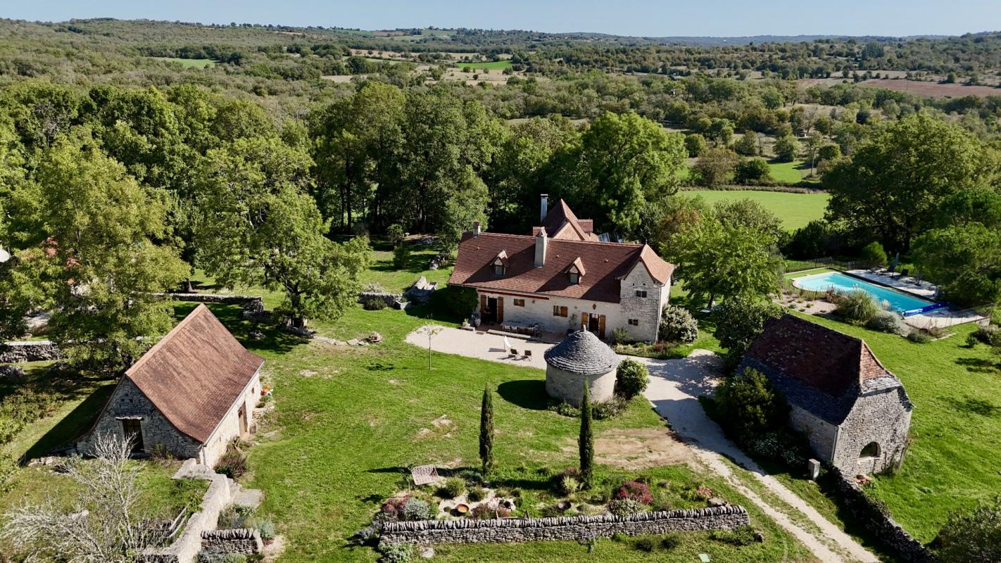 7 bedroom corps de ferme in Cajarc, Lot, France – F90DC30641C94355