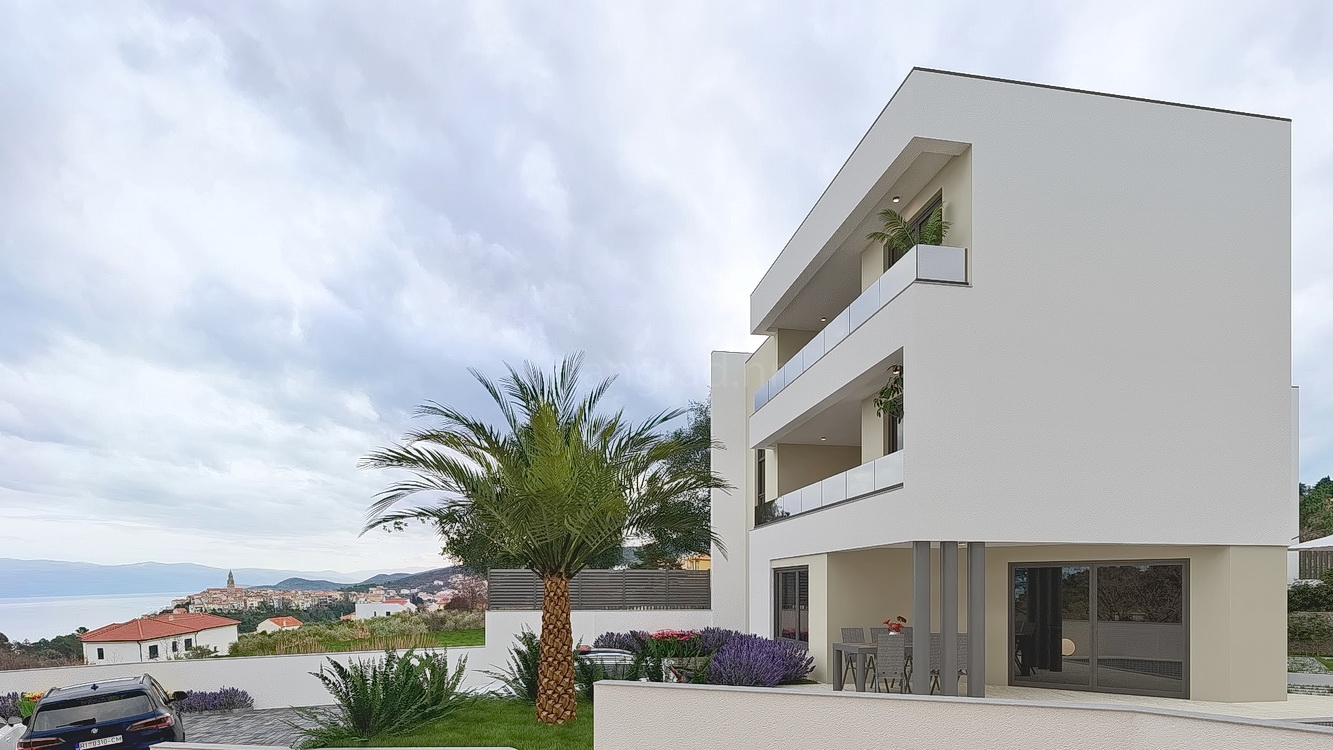 3 bedroom apartment in Vrbnik, Croatia – 103479