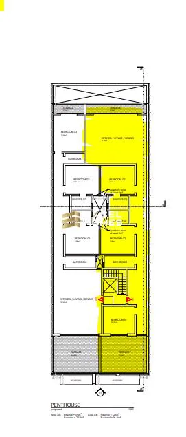 3 bedroom Penthouse in Fgura, Malta – 64169