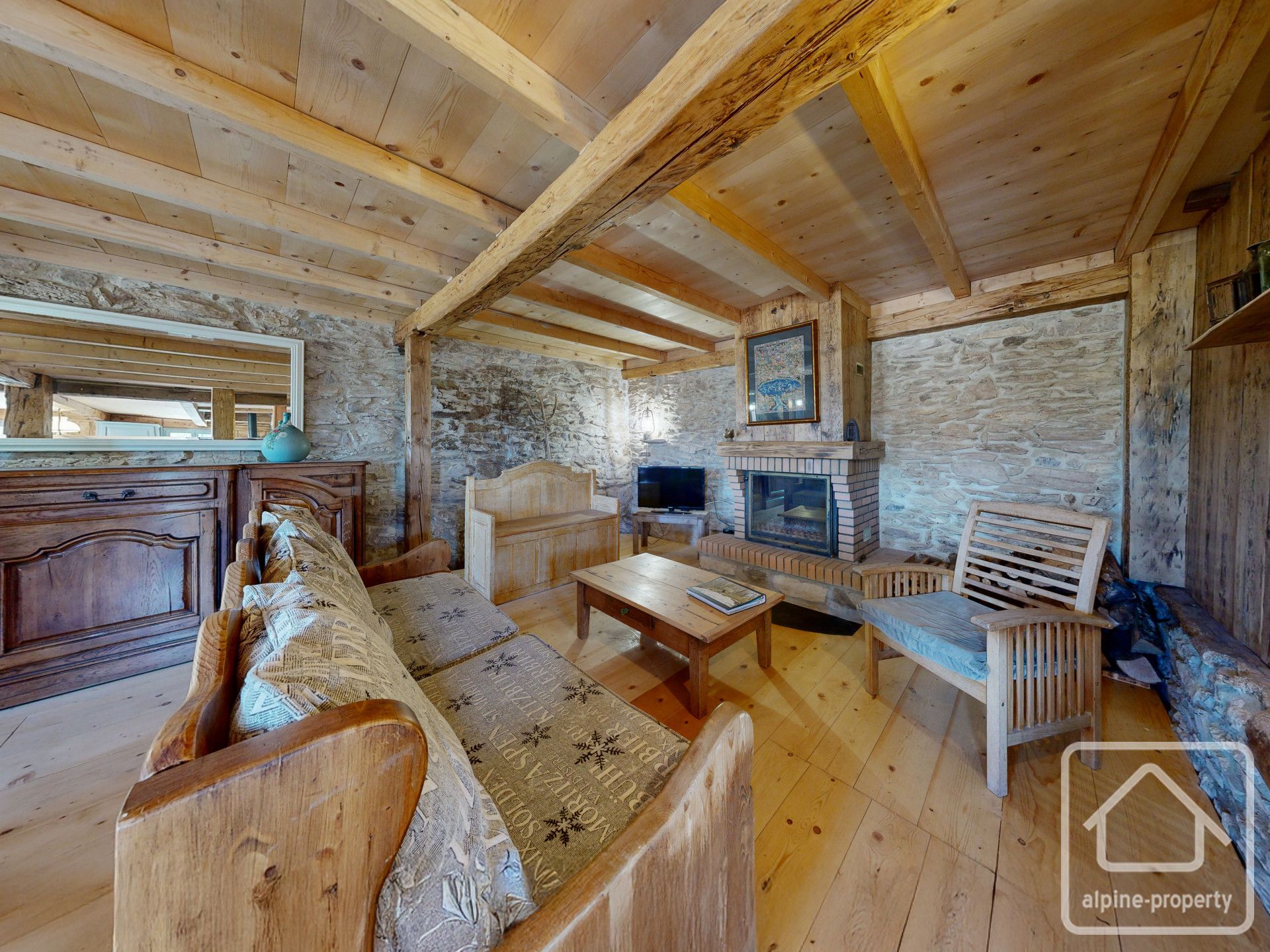 A High End Renovation Of A Secluded Alpine Farm With Three Bedrooms, Satellite Internet, Views, And Totally ‘Off Grid’. – FERMEDELATORCHE