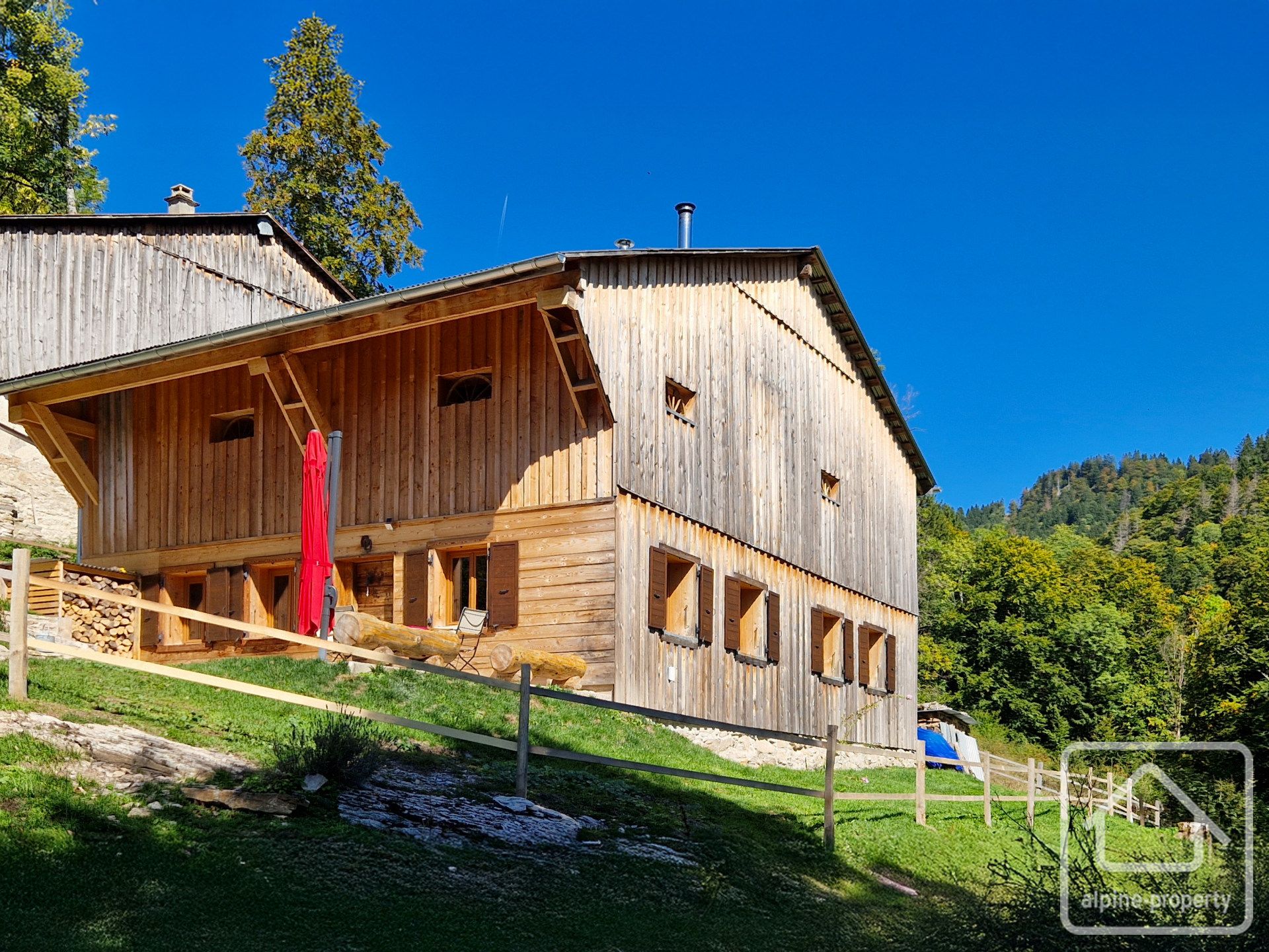 A High End Renovation Of A Secluded Alpine Farm With Three Bedrooms, Satellite Internet, Views, And Totally ‘Off Grid’. – FERMEDELATORCHE