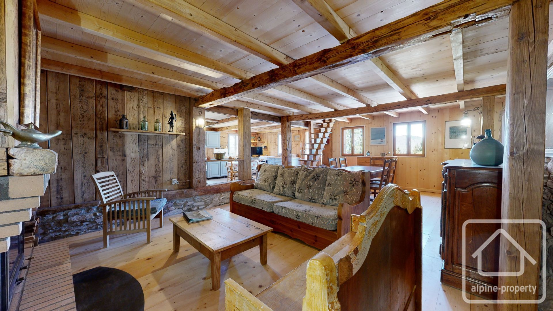 A High End Renovation Of A Secluded Alpine Farm With Three Bedrooms, Satellite Internet, Views, And Totally ‘Off Grid’. – FERMEDELATORCHE