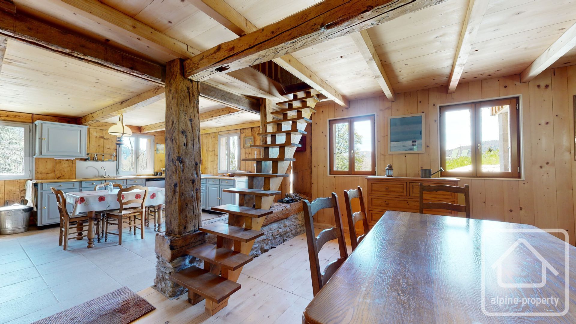 A High End Renovation Of A Secluded Alpine Farm With Three Bedrooms, Satellite Internet, Views, And Totally ‘Off Grid’. – FERMEDELATORCHE