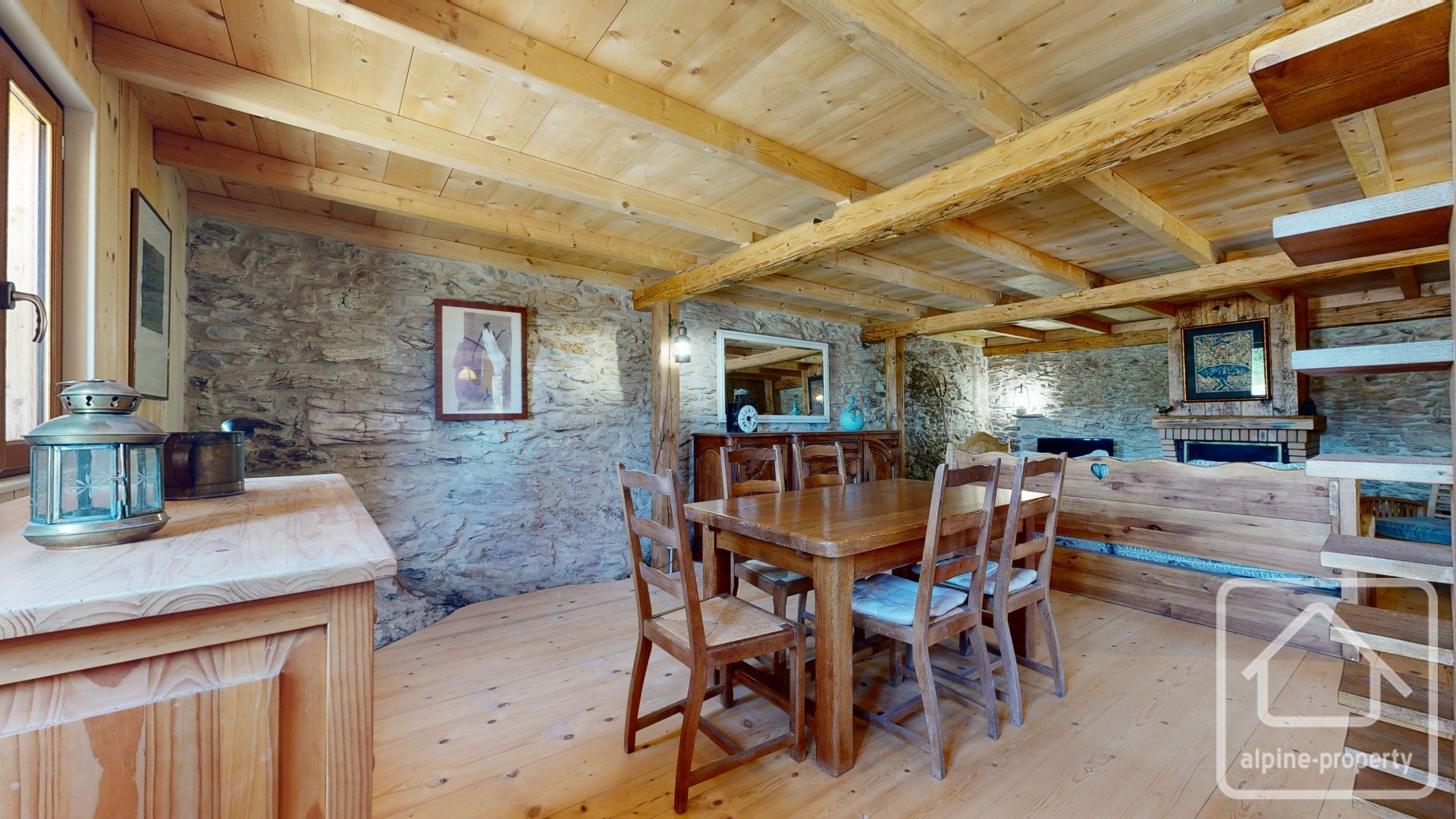 A High End Renovation Of A Secluded Alpine Farm With Three Bedrooms, Satellite Internet, Views, And Totally ‘Off Grid’. – FERMEDELATORCHE