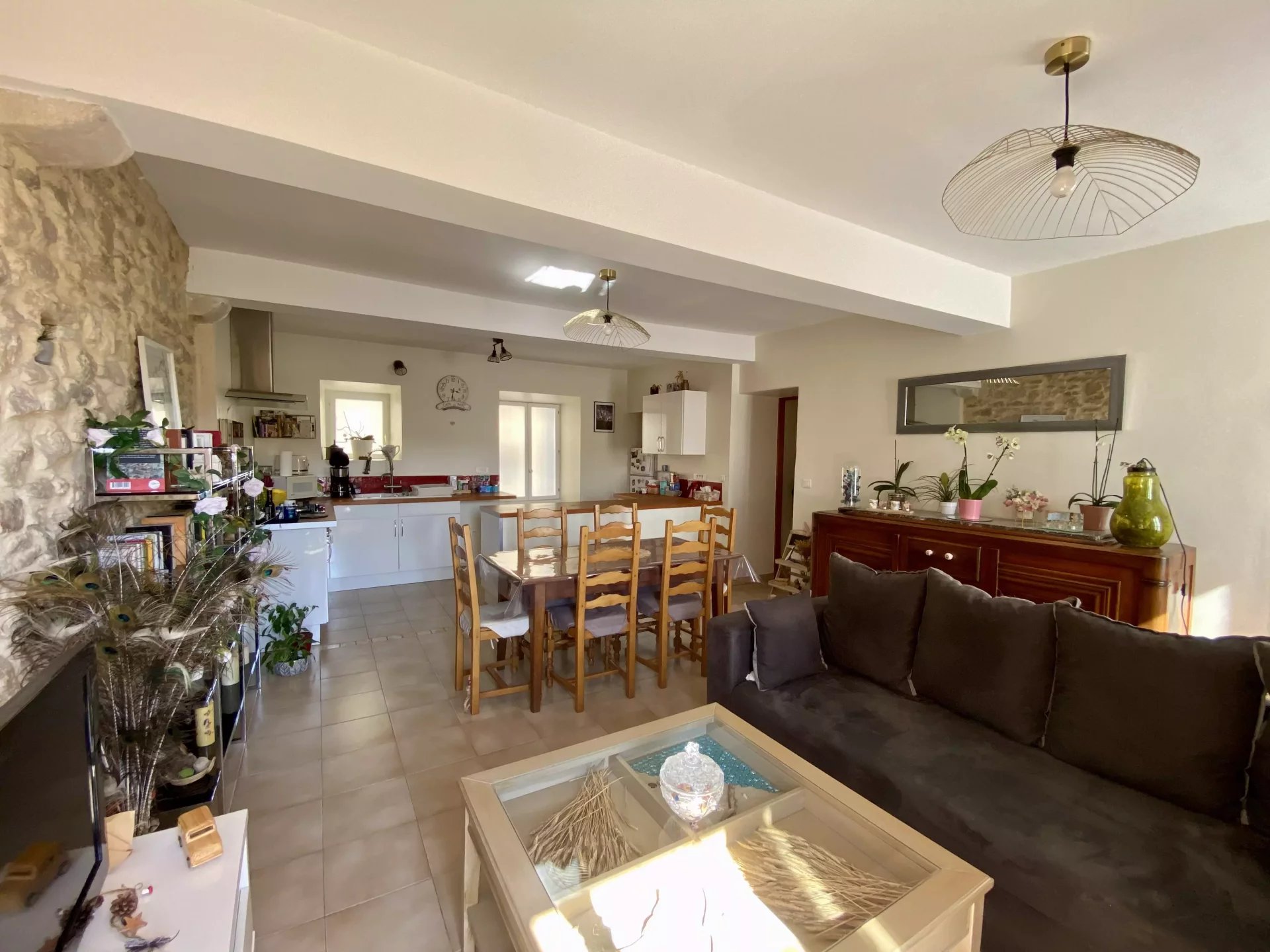 Charming stone 2 bedroom property in sought-after village, Languedoc-Roussillon – France – BVI82869