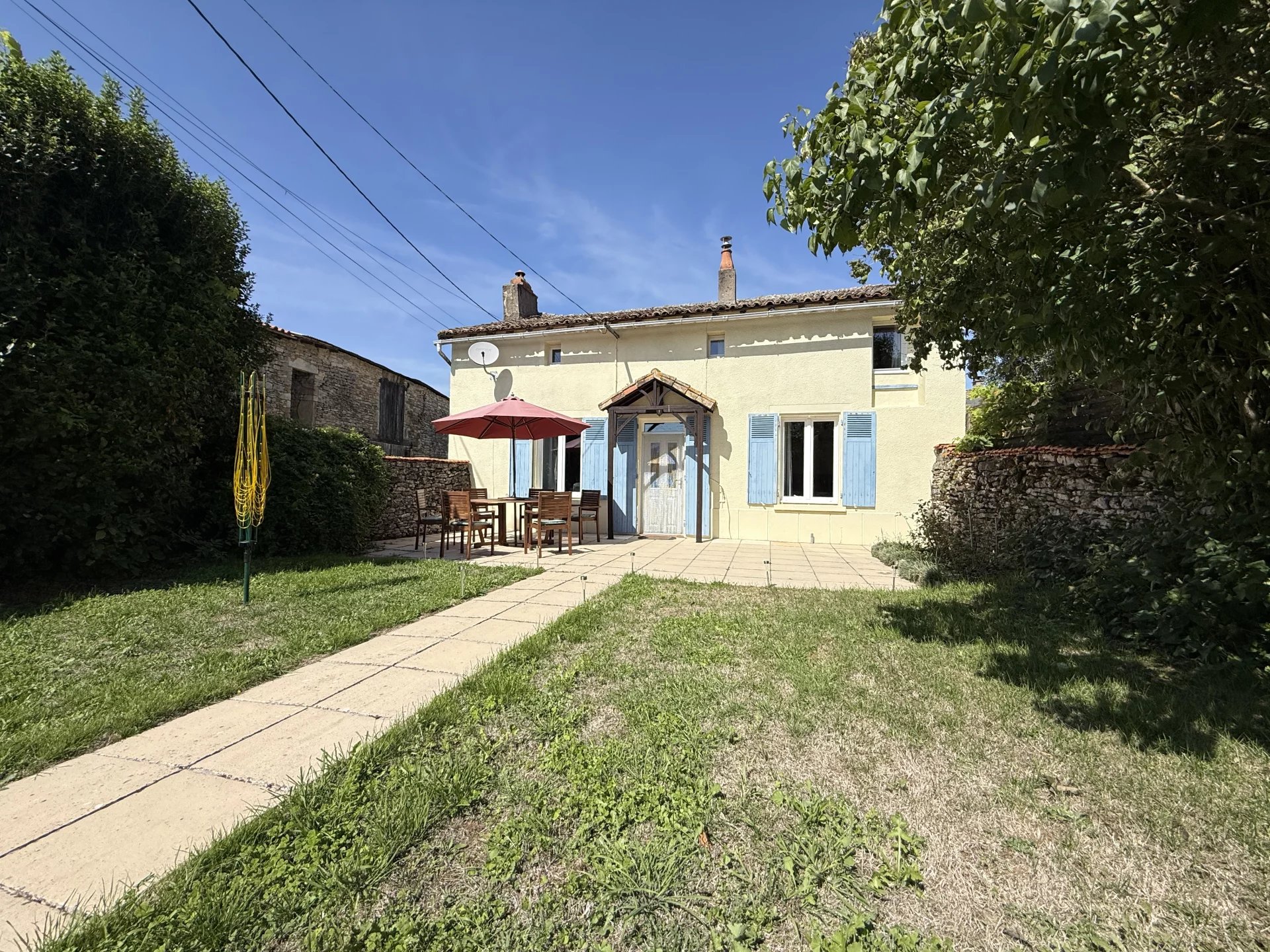 Charming renovated cottage with guest annex Near Couhé, Poitou-Charentes – France – BVI82794