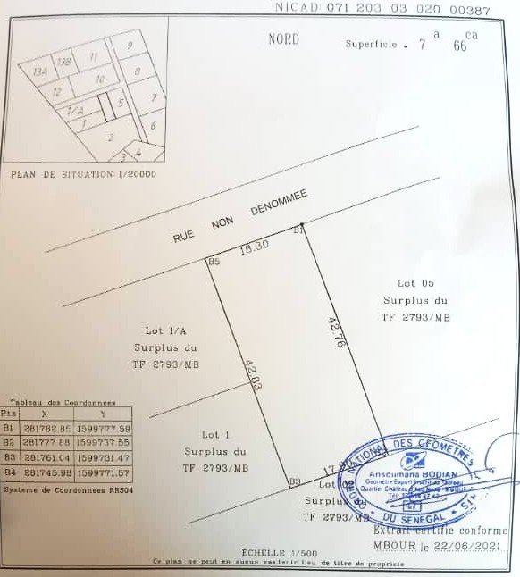 golf in Saly, Sénégal