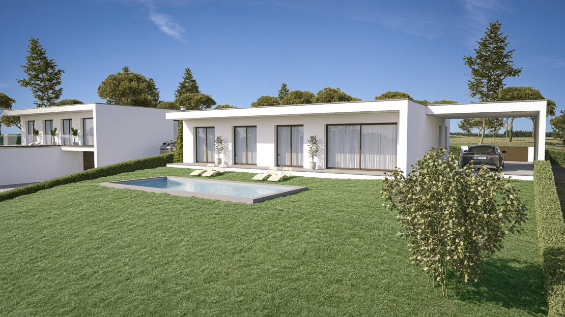 New Development near São Martinho do Porto – 4 Modern Houses with Private Swimming Pool