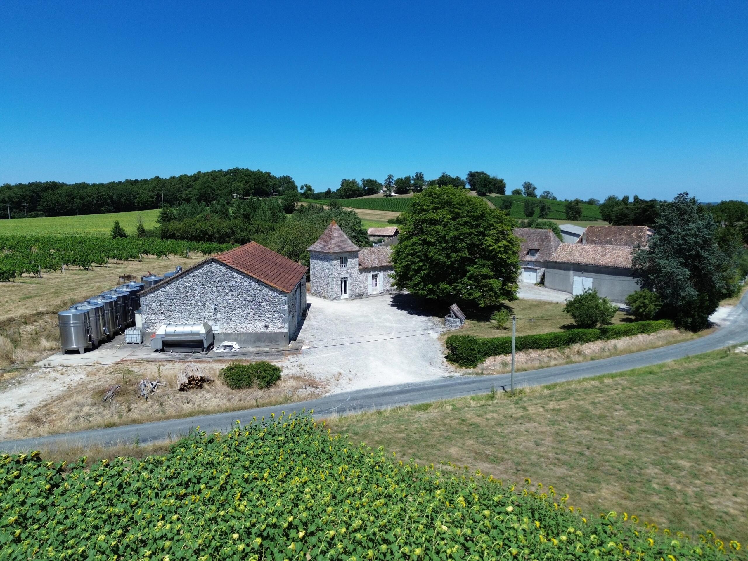 Pretty vineyard estate between Bergerac and Issigeac, Aquitaine – France – BVI80583